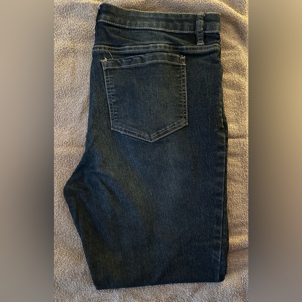 Serra Dark Blue Denim Jeans Size 16